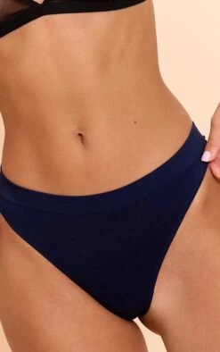 Navy Pack Of 3 Seamless Thong -Pretty Little Thing Shop 94673f7dc04b2799b481866b12bbf282e038dec1 CNO2287 4 navy pack of 3 seamless thong