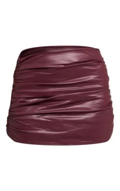 Prettylittlething Plum Faux Leather Ruched Mini Skirt 11 Prettylittlething Plum Faux Leather Ruched Mini Skirt -Pretty Little Thing Shop 948d33e6acec6b5ab0faa0692f0e9478b4a3afc2 CNO4416 6 plum faux leather ruched mini skirt