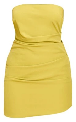 Prettylittlething Olive Bandeau Ruched Mini Dress -Pretty Little Thing Shop 94b4151fc6f3b089a5a9e3b81253296462886347 CNN1841 5 olive bandeau ruched mini dress