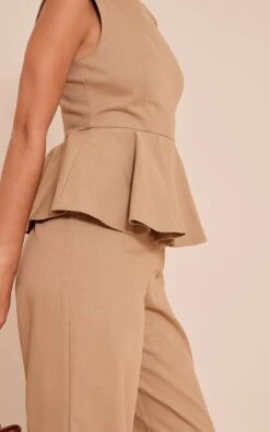 Prettylittlething Mocha Cotton Peplum Detail Wide Leg Jumpsuit 8 Prettylittlething Mocha Cotton Peplum Detail Wide Leg Jumpsuit -Pretty Little Thing Shop 94edc85cf53449c65bf18dcfc25ed58bcb1bcb7b CNN4936 4 mocha cotton peplum detail wide leg jumpsuit