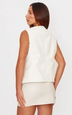 Prettylittlething Cream Faux Leather Oversized Vest 6 Prettylittlething Cream Faux Leather Oversized Vest -Pretty Little Thing Shop 9519f7bedcb232c79cbfebd6a8142386c211913d cnk2285 2