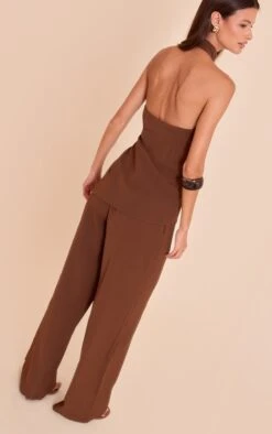 Prettylittlething Chocolate Woven Tailored Straight Leg Pant -Pretty Little Thing Shop 95588ba01e6ca2000158c5916846c863364da799 CNN7618 3 olive woven tailored straight leg trouser