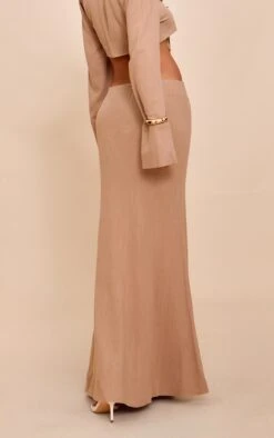 Prettylittlething Sand Linen-Blend Column Maxi Skirt 6 Prettylittlething Sand Linen-Blend Column Maxi Skirt -Pretty Little Thing Shop 957739d69398226ec837e002931d641323ccf962 CNM5282 3 sand linen blend column maxi skirt