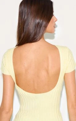 Prettylittlething Butter Cream Rib Knit Backless Top -Pretty Little Thing Shop 961719dc374d8fe4ba47c7811830d44f75d315a8 CNM7671 4 butter cream rib knit backless top