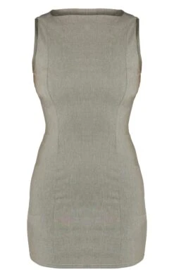 Prettylittlething Khaki Stretch Woven Boat Neck Shift Dress -Pretty Little Thing Shop 973a108daa8cbc4a9eba3d9016f361b919e2a7d8 CNN3769 5 khaki stretch woven boat neck shift dress