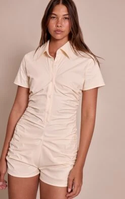 Prettylittlething Cream Cotton Poplin Button Up Romper 8 Prettylittlething Cream Cotton Poplin Button Up Romper -Pretty Little Thing Shop 978a1ad5793daaabda2a9dc2532da35b4ed68fe4 CNN7774 4 cream cotton poplin button up playsuit