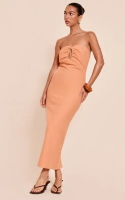 Prettylittlething Burnt Orange Woven Tailored Cut Out Detail Maxi Dress -Pretty Little Thing Shop 97df55c619c3bfa3ea69534f094af152572487b3 CNN7676 3 burnt orange woven tailored cut out detail maxi dress