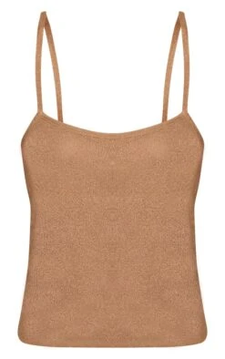 Prettylittlething Sand Towelling Fine Knit Cami Top -Pretty Little Thing Shop 997714a5379da5f4eb2d7a992275a644e4ff8a3b CNN7179 5 sand towelling fine knit cami top