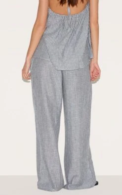 Prettylittlething Grey Striped Slouchy Pants -Pretty Little Thing Shop 99d4acc0e2228b35772f2387f2a95e452b6c04ff CNM3256 3 grey striped slouchy trousers
