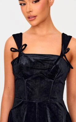 Prettylittlething Black Velvet Strappy Bow Detail Romper 7 Prettylittlething Black Velvet Strappy Bow Detail Romper -Pretty Little Thing Shop 9b038e6984328ad8b72eb9a6d974b28d3c4090ab cnk8373 4