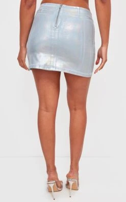 Prettylittlething Silver Metallic Coated Denim Micro Mini Skirt -Pretty Little Thing Shop 9c01d8231c7952545424e9e3c2f9529d819a60ac cni9293 3