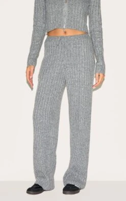 Prettylittlething Charcoal Marl Knitted Tie Waist Pants 6 Prettylittlething Charcoal Marl Knitted Tie Waist Pants -Pretty Little Thing Shop 9c416b3a1347f3e5ad4320ce1e004cf8880a8148 CNL3284 2 charcoal marl knitted tie waist trousers