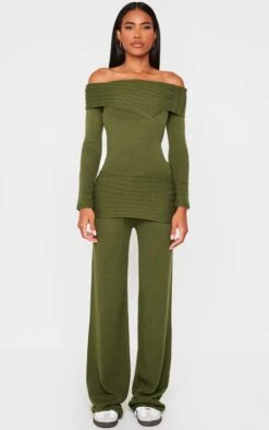 Prettylittlething Forest Green Knitted Asymmetric Foldover Top -Pretty Little Thing Shop 9d077e51c9852bc3160a5ec0f010f2ac7b0c1cf8 cnk3912 3