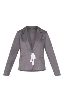 Prettylittlething Grey Ribbon Detail Blazer 9 Prettylittlething Grey Ribbon Detail Blazer -Pretty Little Thing Shop 9da96e733c2ec4268f3def4d0ecac0ec11095458 cnj2749 5