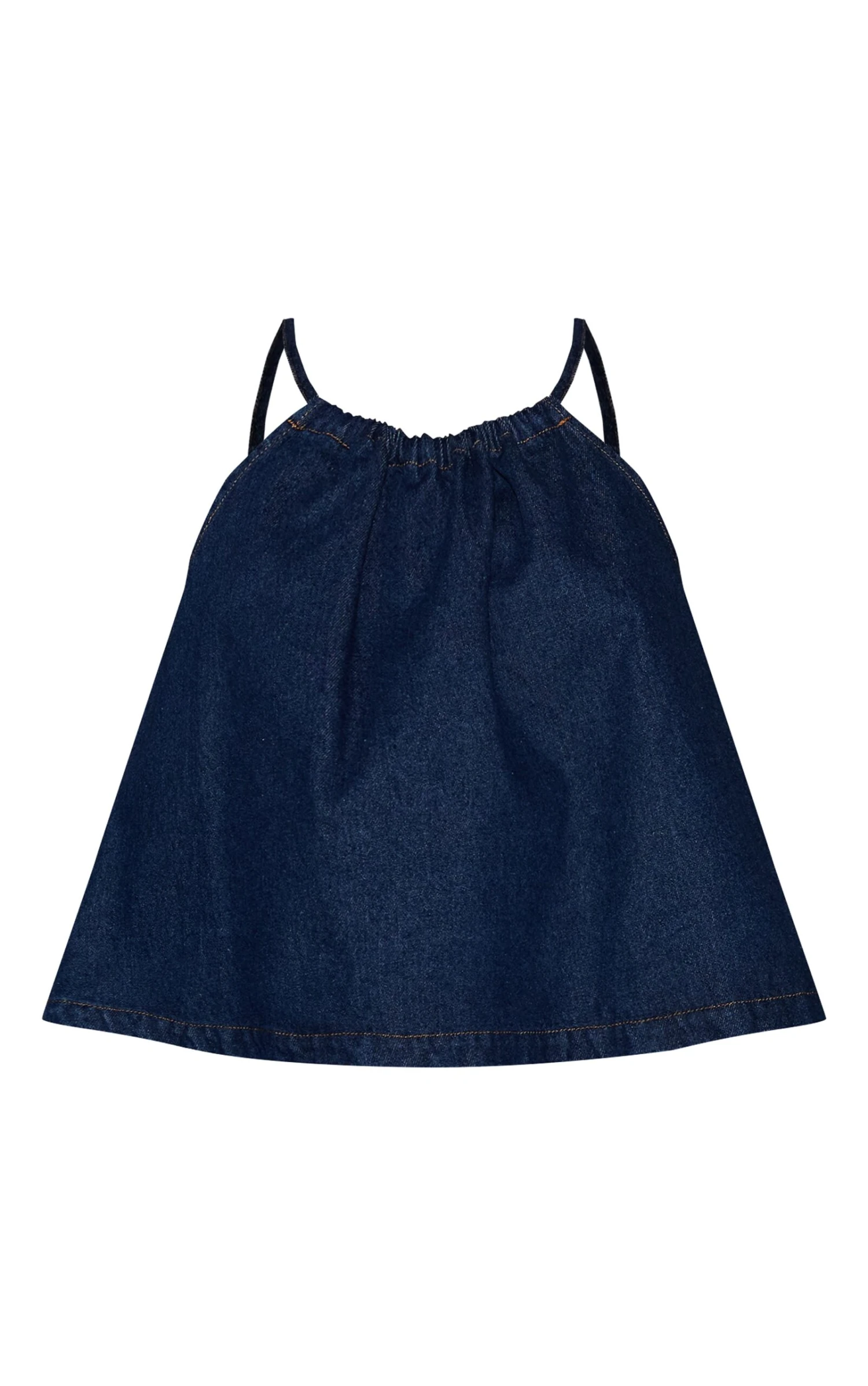 Prettylittlething Indigo Floaty Sleeveless Denim Top 5 Prettylittlething Indigo Floaty Sleeveless Denim Top - Image 5