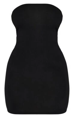 Prettylittlething Black Jersey Bandeau Bodycon Dress -Pretty Little Thing Shop 9de1fe0494684120fbf4abfcf8e1395118f3d7c2 CLT7957 5 black jersey bandeau bodycon dress