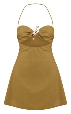 Prettylittlething Khaki Trim Detail Shift Dress -Pretty Little Thing Shop 9ea424623e4e9bedaf9c67a4c5ab0f46e2b025dd CNN6310 5 khaki trim detail shift dress