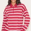 Prettylittlething Red Loopback Sweat Stripe Quarter Zip Sweatshirt -Pretty Little Thing Shop 9f542439dd1419ea3b2d5ab3f42ad90897b90516 CNM8125 1 red loopback sweat stripe quarter zip sweatshirt