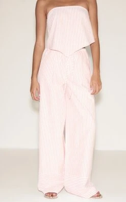 Prettylittlething Orange Mid Rise Wdie Leg Pants -Pretty Little Thing Shop a0630232dbf783743f7d940b26133e29858277a0 CNM8814 2 orange mid rise wdie leg trousers