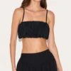 Prettylittlething Black Puff Ball Extreme Crop Top -Pretty Little Thing Shop a072fb85c5382e928f532f3678e775794638ea3b CNM4041 1 black puff ball extreme crop top