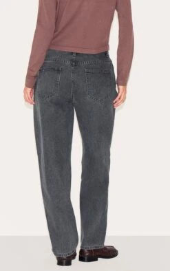 Prettylittlething Grey High Waist Mom Jeans -Pretty Little Thing Shop a0a84035e4a174915b8d85ecdc1019a2bcec7c78 CNL7122 3 grey high waist mom jeans