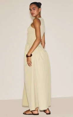 Prettylittlething Sage Shirred Detail Sleeveless Maxi Dress 6 Prettylittlething Sage Shirred Detail Sleeveless Maxi Dress -Pretty Little Thing Shop a133ecc1444f123074db26c84a18b30ee27806e9 CNN3783 2 sage shirred detail sleeveless maxi dress