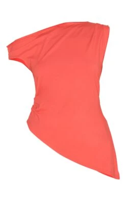 Prettylittlething Red Asymmetric Shoulder Extreme Longline Top -Pretty Little Thing Shop a1c1a9c0804e4c018adbcc333c8e35fe8605d592 CNM9066 5 red asymmetric shoulder extreme longline top