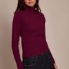 Burgundy Fine Knit High Neck Sweater 11 Burgundy Fine Knit High Neck Sweater -Pretty Little Thing Shop a2dacef86932b640d8178692d6ca6a67f12705fa CNN9706 1 burgundy fine knit high neck jumper