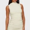 Prettylittlething Stone High Neck Ruched Bodycon Dress -Pretty Little Thing Shop a2eda063f441c342619de87be57b61e8a8598970 CNK1004 1 stone high neck ruched bodycon dress