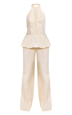 Prettylittlething Lemon Woven Peplum Hem Jumpsuit -Pretty Little Thing Shop a458ca8171667c708653af73b6f36f9c915147a2 CNN5511 5 lemon woven peplum hem jumpsuit