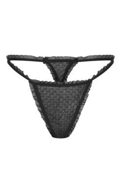 Prettylittlething Black Textured Mesh Frill Edge Thong 9 Prettylittlething Black Textured Mesh Frill Edge Thong -Pretty Little Thing Shop a4626c712a0a5be999f92306170da658bb3d881d CNL2599 5 black textured mesh frill edge thong