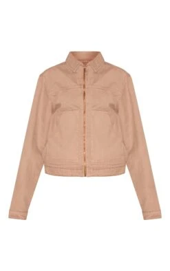 Prettylittlething Taupe Boxy Contrast Seam Carpenter Denim Jacket 9 Prettylittlething Taupe Boxy Contrast Seam Carpenter Denim Jacket -Pretty Little Thing Shop a555f45263e78f9a217c5889c343a621fd33d1ef CNL6626 5 taupe boxy contrast seam carpenter denim jacket