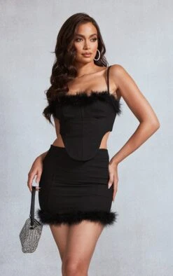 Prettylittlething Black Feather Trim Denim Mini Skirt 9 Prettylittlething Black Feather Trim Denim Mini Skirt -Pretty Little Thing Shop a5ad96b4c8db9932e994f01552b12f1e1fe0cfc3 cna7279 4