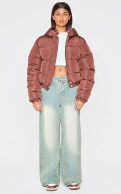 Prettylittlething Chocolate Hooded Padded Jacket 7 Prettylittlething Chocolate Hooded Padded Jacket -Pretty Little Thing Shop a5f7fe3a9b3fb336777b65a470c9b46db0bb7242 cnl4146 3