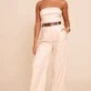 Prettylittlething Cream Woven Bandeau Belted Wide Leg Jumpsuit -Pretty Little Thing Shop a629eceb541f1a7cc589b6fd0704705081045f3f CNN5487 1 cream woven bandeau belted wide leg jumpsuit