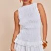 Prettylittlething White Tailored Shirred Frill Shift Dress -Pretty Little Thing Shop a6fe137faa24ecf1c905f9f4fa639cfc528b1f04 CNN2075 1 white tailored shirred frill shift dress