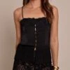 Black Satin Button Up Lace Detail Cami -Pretty Little Thing Shop a749d4bf8179a2e82a2402dfc09a4e00825976c0 CNO1181 1 black satin button up lace detail cami