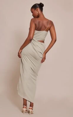 Prettylittlething Sage Chiffon Drape Cut Out Midi Dress 6 Prettylittlething Sage Chiffon Drape Cut Out Midi Dress -Pretty Little Thing Shop a7b84096be350ed94d181e2a0dd894259550e4f6 CNO5191 2 sage chiffon drape cut out midi dress