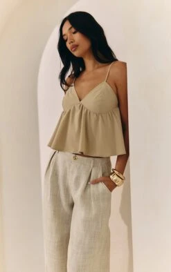 Prettylittlething Stone Tailored Tweed Wide Leg Pants 7 Prettylittlething Stone Tailored Tweed Wide Leg Pants -Pretty Little Thing Shop a7d873c7f89ae376a34376e7f85f6cd838612f16 CNM7367 4 stone tailored tweed wide leg trousers