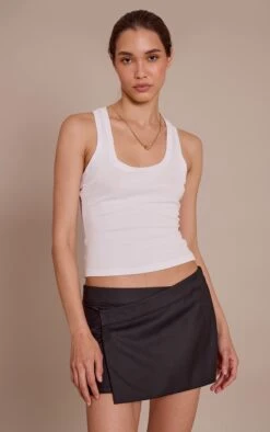 Prettylittlething Black Wrap Over Mini Skirt -Pretty Little Thing Shop a7f3816df433342bd141d2e85521cf9a6dcf4b73 CNO6428 4 black wrap over mini skirt