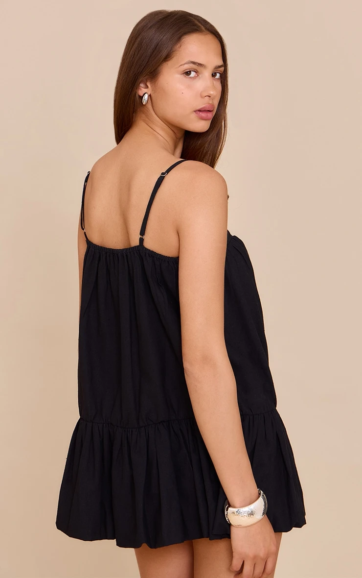 Prettylittlething Black Puff Ball Dress 2 Prettylittlething Black Puff Ball Dress - Image 2