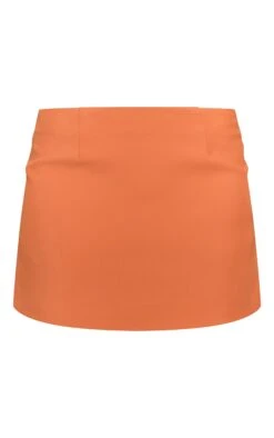 Prettylittlething Rust Woven A Line Mini Skirt -Pretty Little Thing Shop a990bcf12d438c4cefbadd9875231e5c94a36e64 CNM6263 6 rust woven a line mini skirt