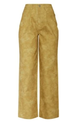 Prettylittlething Mustard Washed Faux Leather Dart Pocket Straight Leg Pants 9 Prettylittlething Mustard Washed Faux Leather Dart Pocket Straight Leg Pants -Pretty Little Thing Shop aa357f2947597e3d67e525d42c4565775b1ade4c cnf7414 5