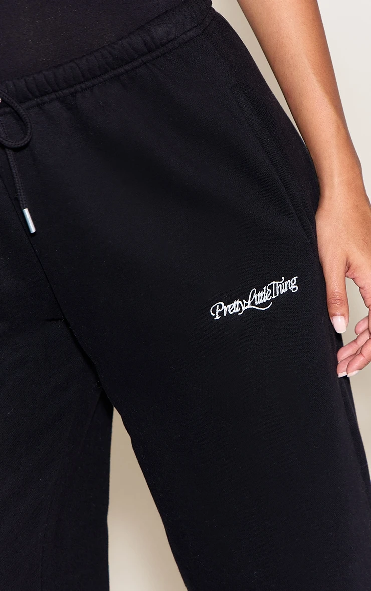 Black Prettylittlething Wide Leg Sweatpants 4 Black Prettylittlething Wide Leg Sweatpants - Image 4