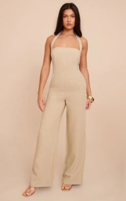 Prettylittlething Sage Premium Woven Halterneck Straight Leg Jumpsuit 7 Prettylittlething Sage Premium Woven Halterneck Straight Leg Jumpsuit -Pretty Little Thing Shop ab820bf19145e1c989f024862f1455e17b7dc2ad CNN1343 3 sage premium woven halterneck straight leg jumpsuit