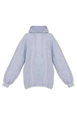 Prettylittlething Grey Marl Oversized Hooded Sweatshirt Dress -Pretty Little Thing Shop abefe1febc7ecd83798cc396b28e48cf2bb122c1 cmv4111 6