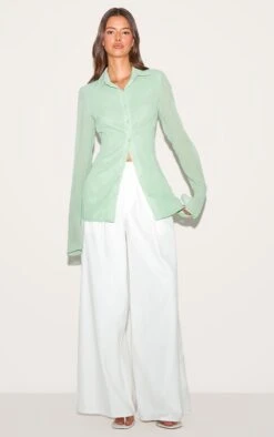 Prettylittlething Pale Lime Fitted Chiffon Shirt 7 Prettylittlething Pale Lime Fitted Chiffon Shirt -Pretty Little Thing Shop ad03cfaba1cfe9a82b87d1432b42513d11696529 CNN0876 3 pale lime fitted chiffon shirt