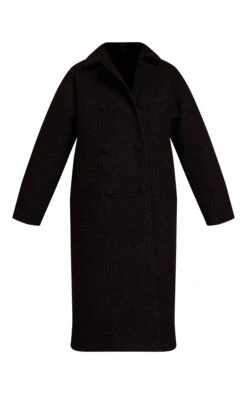 Black Boucle Double Breasted Maxi Coat -Pretty Little Thing Shop adf273ed32c8311692c35ad862e80650c2144672 CNN9781 5 black boucle double breasted maxi coat