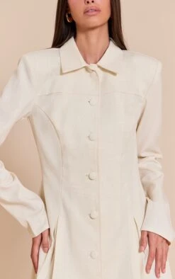 Prettylittlething Cream Button Up Pleated Shirt Dress 8 Prettylittlething Cream Button Up Pleated Shirt Dress -Pretty Little Thing Shop ae09af8890ddab52f0d4ba31da0ddebb79e32d1f CNN6270 4 cream button up pleated shirt dress