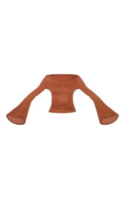 Prettylittlething Chestnut Textured Flute Sleeve Top 9 Prettylittlething Chestnut Textured Flute Sleeve Top -Pretty Little Thing Shop ae5e096a6e44b51d1d3c5dcf6c6feaf792392fe7 CNM8976 5 chestnut textured flute sleeve long sleeve top